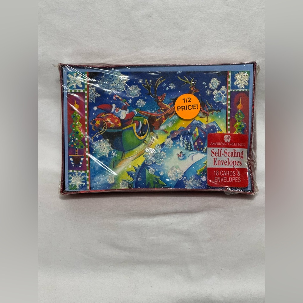 Red Christmas Greeting Cards